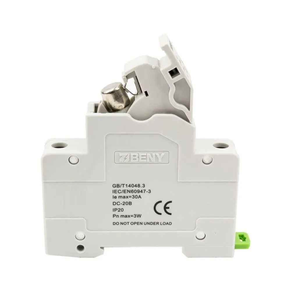 DC Fuse Holder 10x38, max 30A