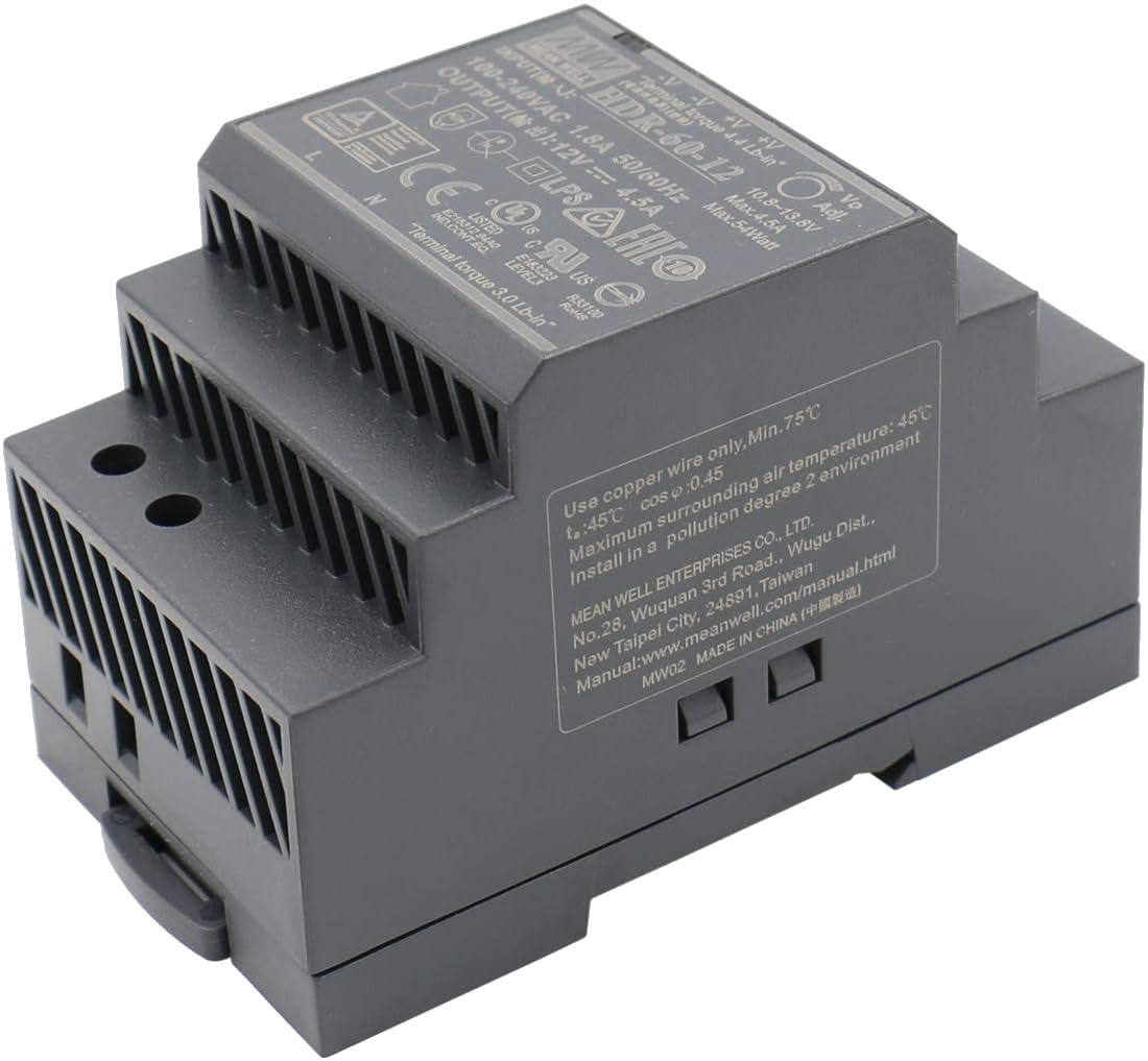 Switched power supply 12VDC 4.5A