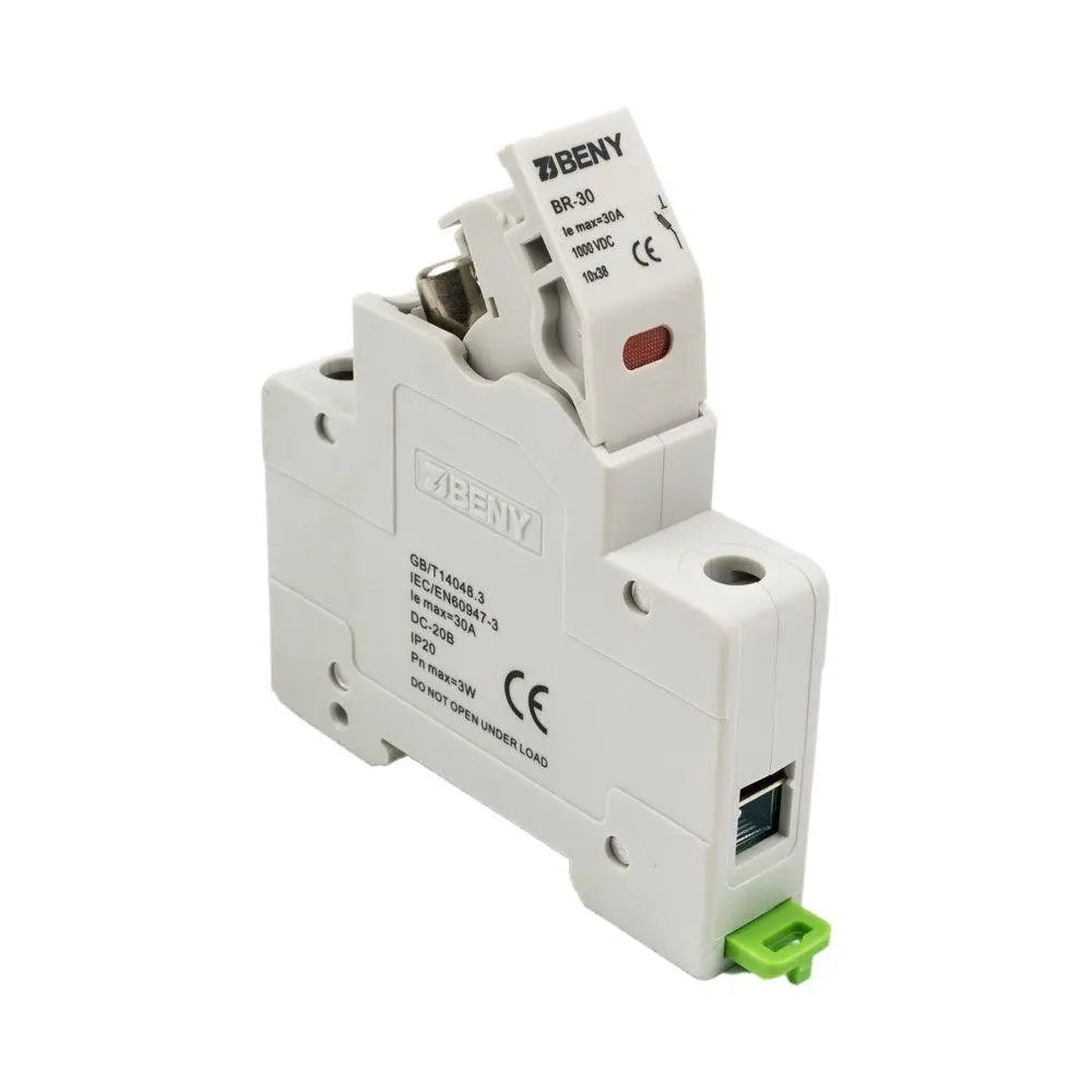 DC Fuse Holder 10x38, max 30A