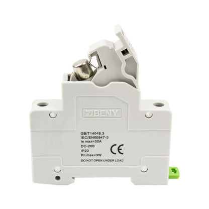 DC Fuse Holder 10x38, max 30A