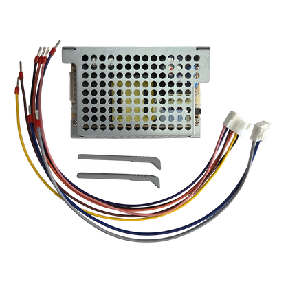 Redispose Meanwell PSC-60A-C 12VDC 2.8A switched power supply unit with UPS function and included cables.
